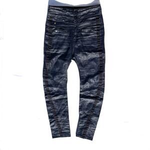 G-Star Raw S.J.chino Loose Tapered Drop Crotch Jeans Womens 25 Length 32 Blue
